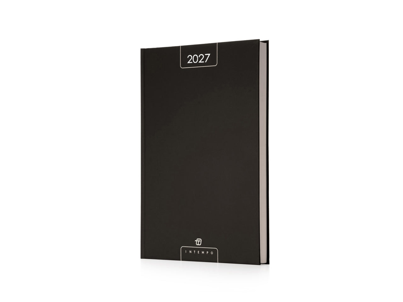 Agenda Alfa 2027 giornaliera 21x30cm in papercoat nero