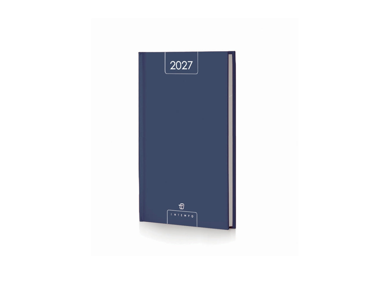 Agenda Alfa 2027 settimanale 17x24cm in papercoat blu