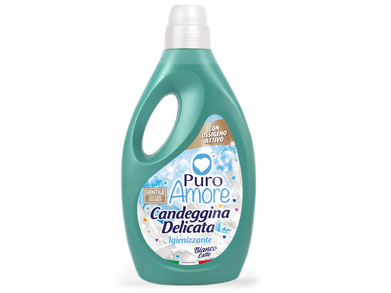 Puro Amore candeggina delicata bianco latte 2L $