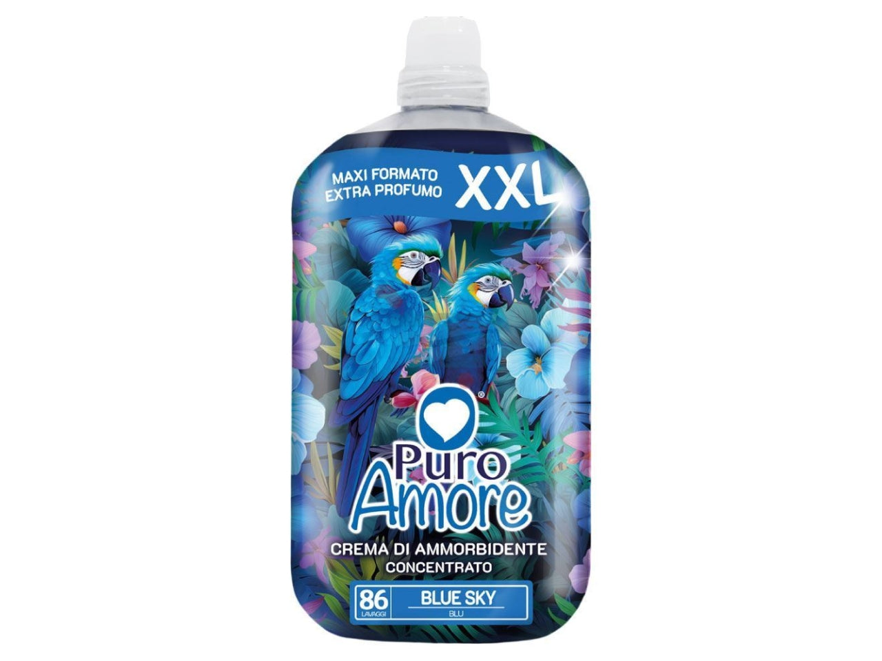 Puro Amore ammorbidente concentrato blu xxl 86 lavavaggi 1,8L $