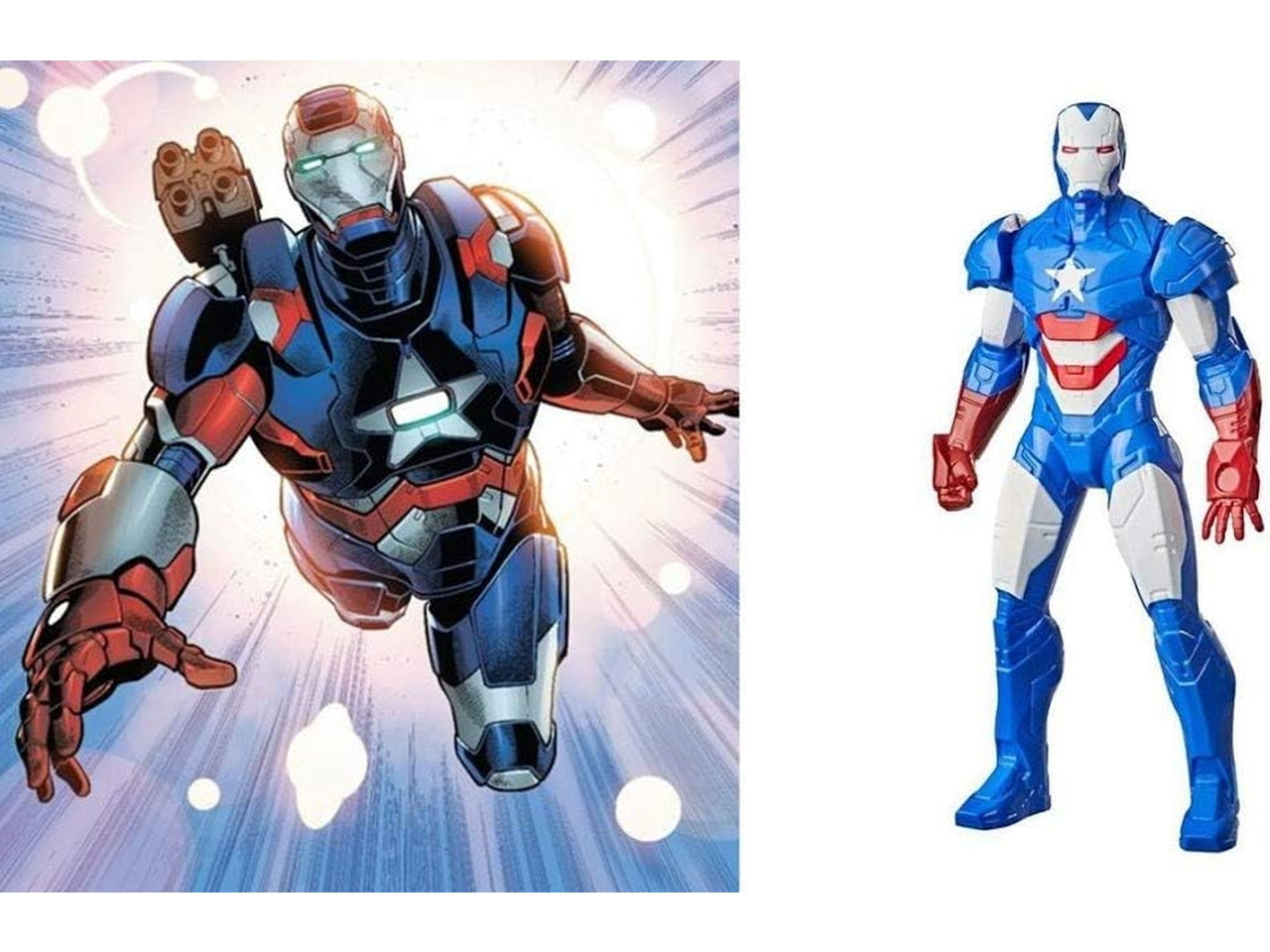 Marvel iron patriot action figure 25cm