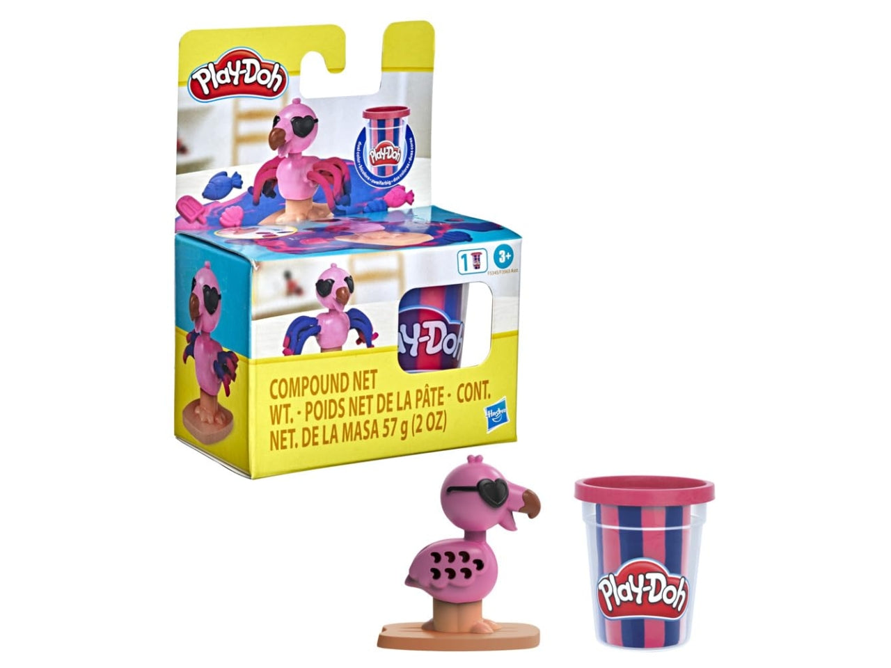 Playdoh fenicottero pasta da modellare gioco creativo