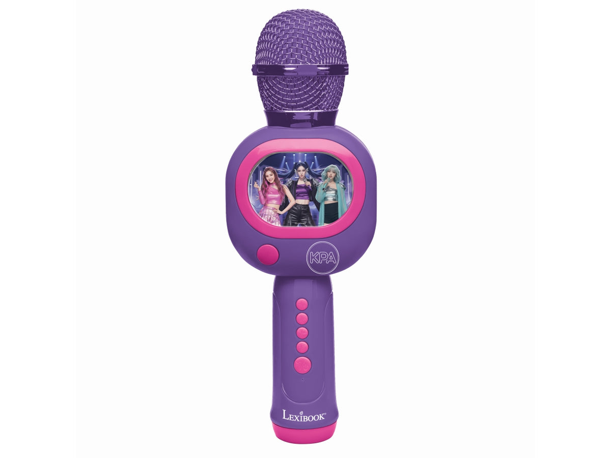 Microfono K-POP academy karaoke senza fili luminoso con altoparlante