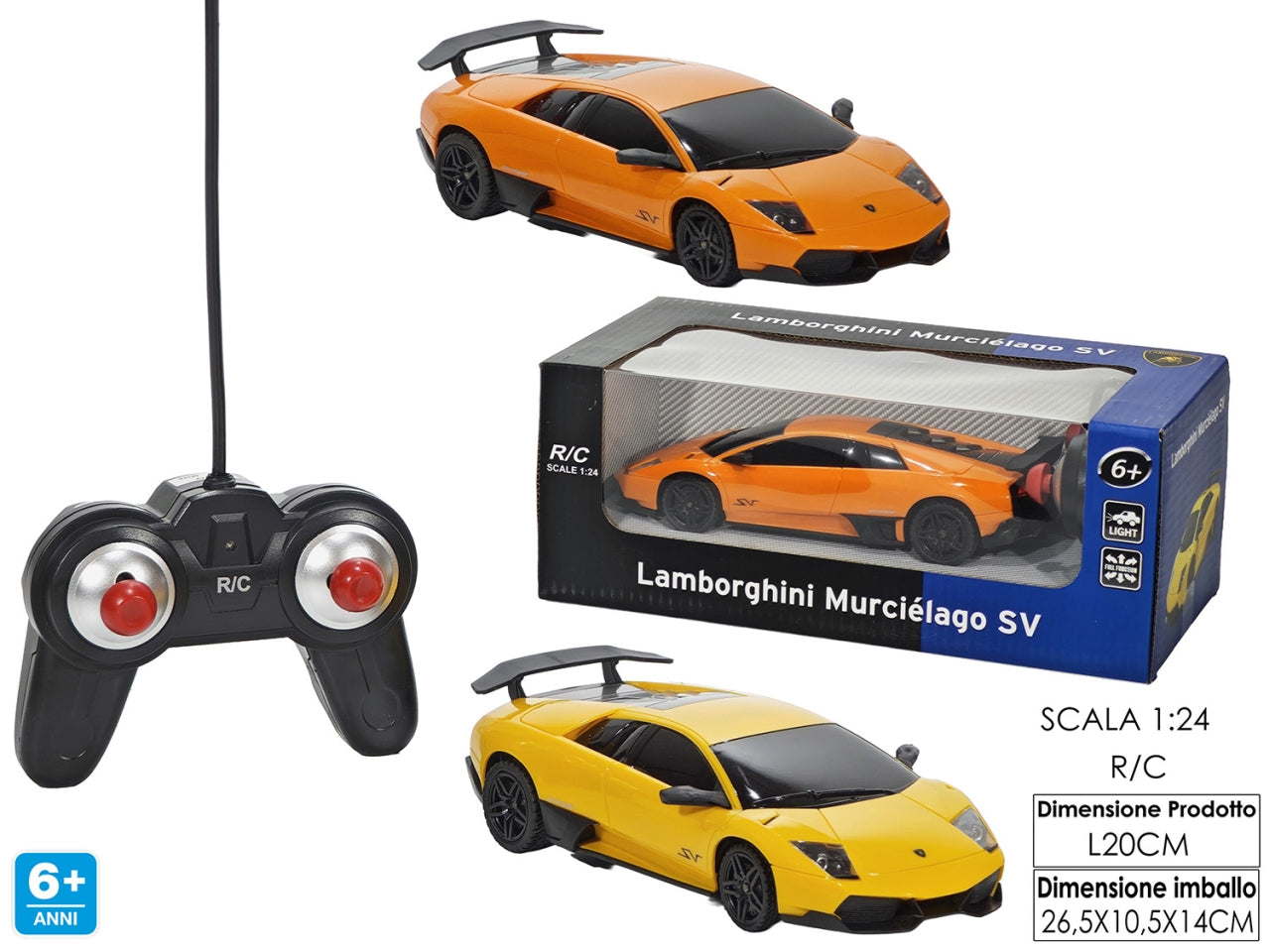 Lamborghini murcielago sv radiocomand, 2 assortimenti