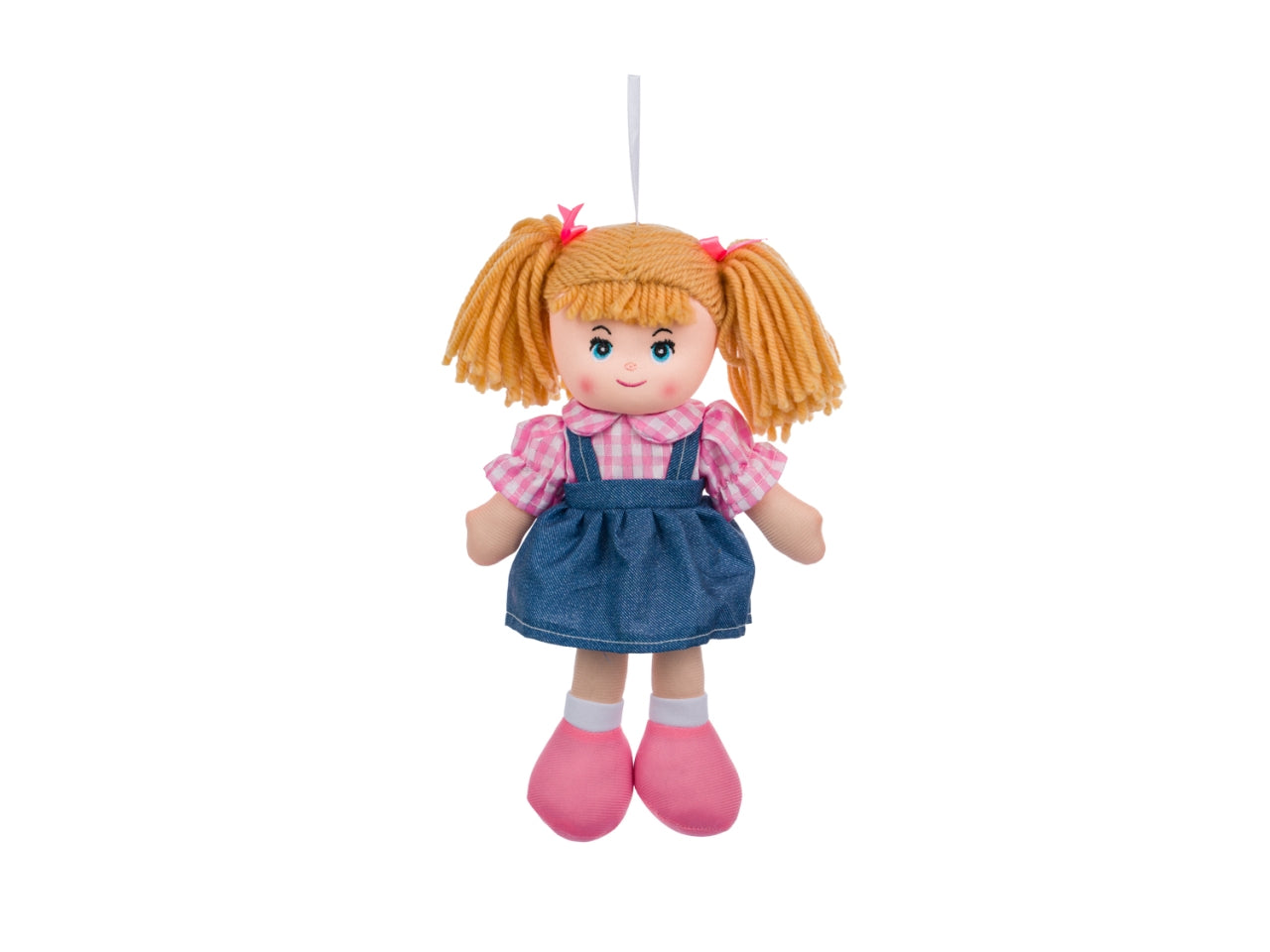 Bambola pezza 30cm c/giacchetta denim in disp 12pz