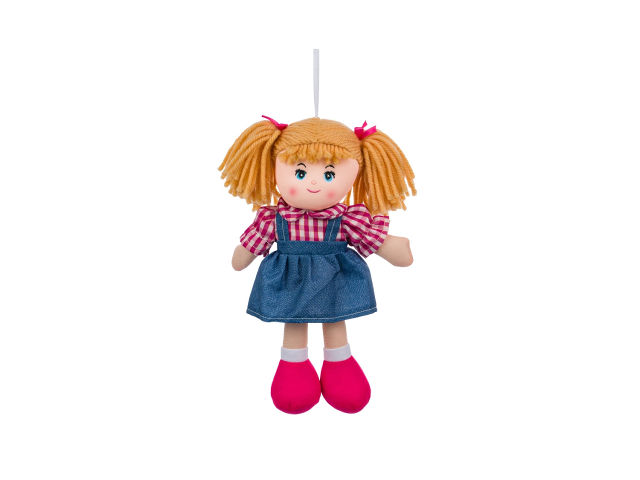 Bambola pezza 30cm c/giacchetta denim in disp 12pz