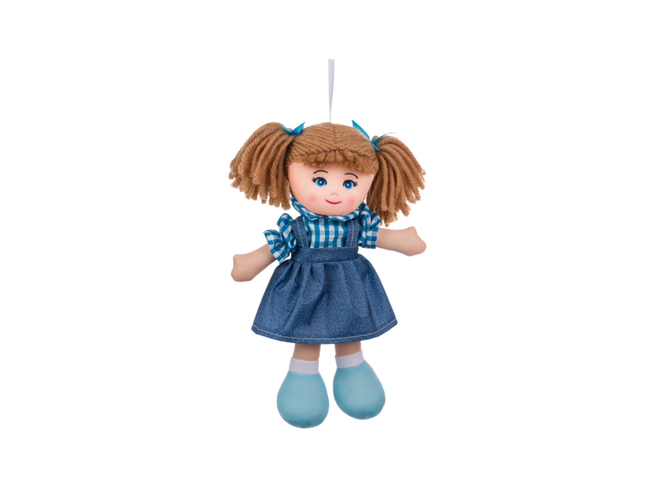 Bambola pezza 30cm c/giacchetta denim in disp 12pz