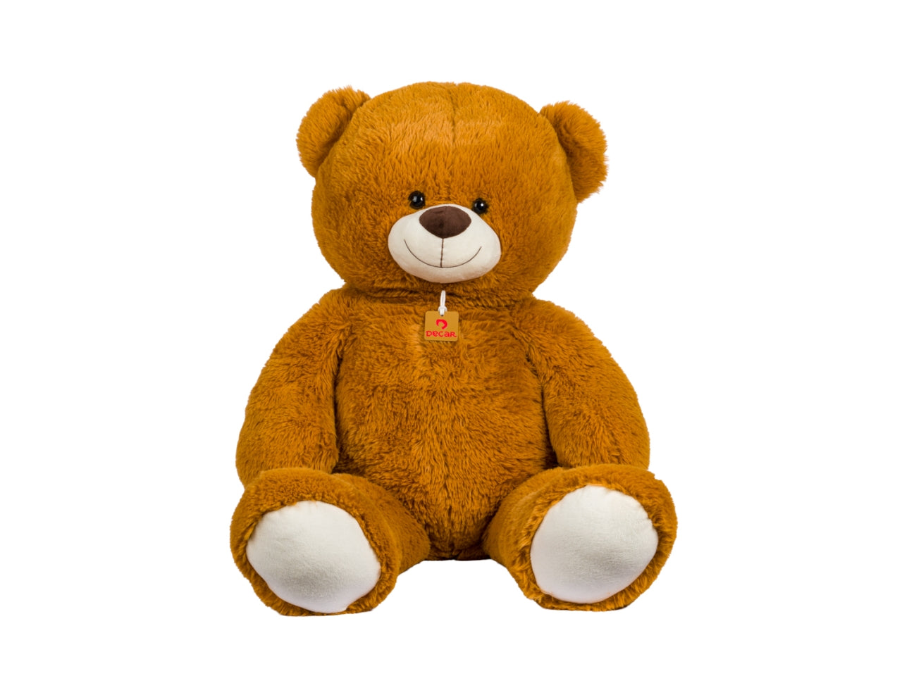 Peluche  maxi Orso di colore marrone 100cm funny
