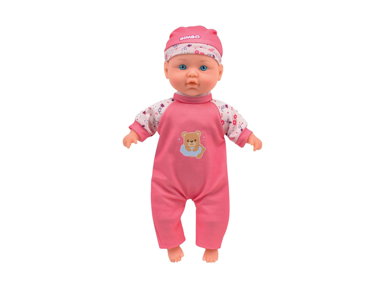 Bambolotto corpo morbido 34cm in 4 modelli assortiti