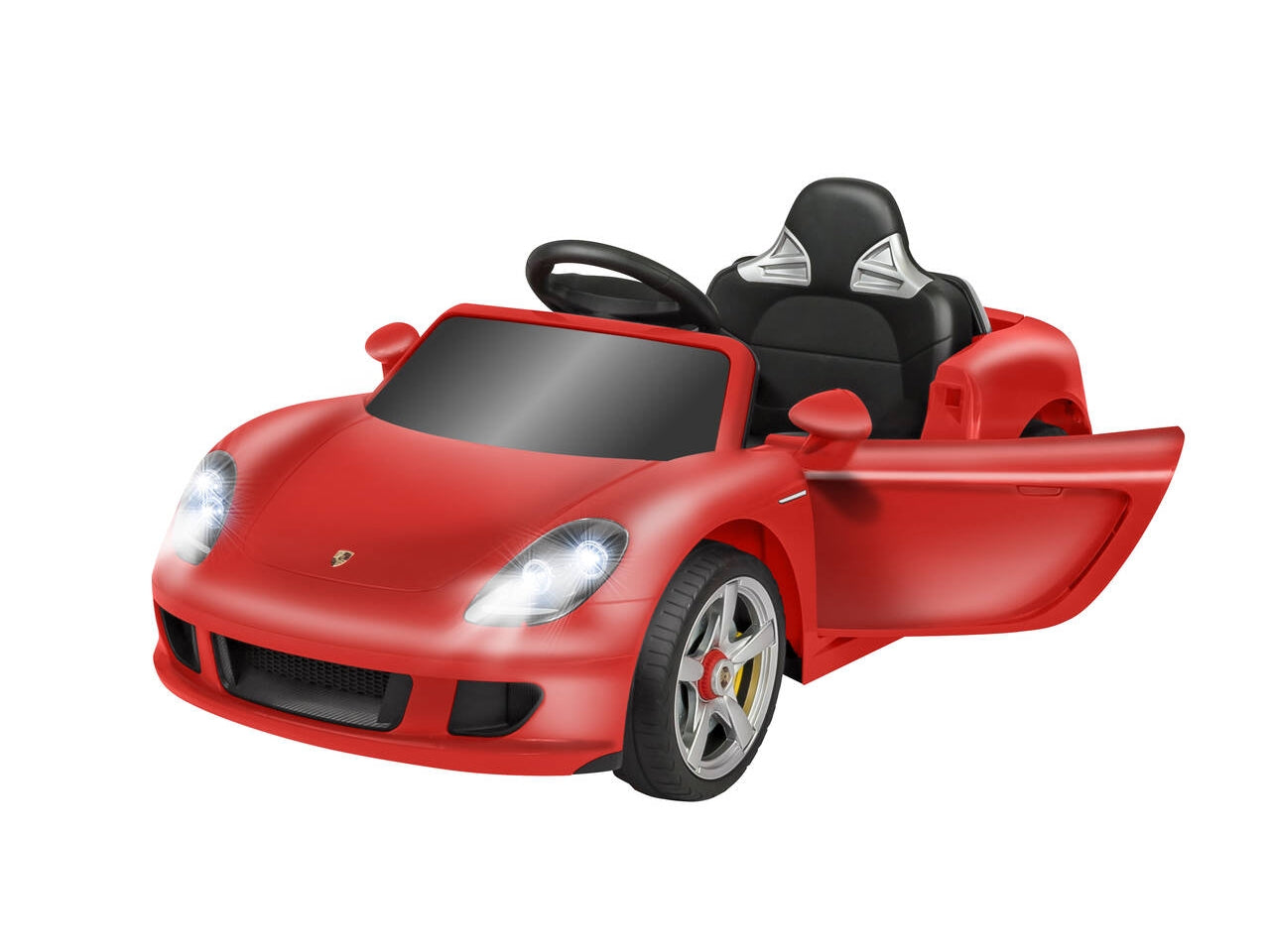 Auto Porsche Carrera gt con radiocomando 12v rossa