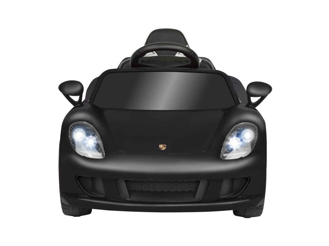 Auto Porsche Carrera gt con radiocomando 12v nera