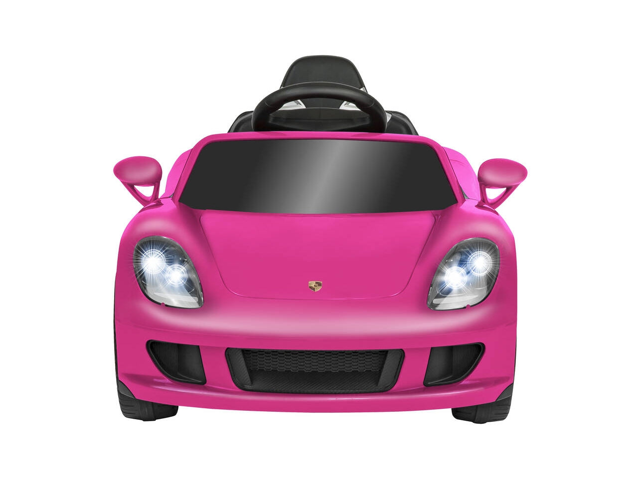 Auto Porsche Carrera gt con radiocomando 12v rosa
