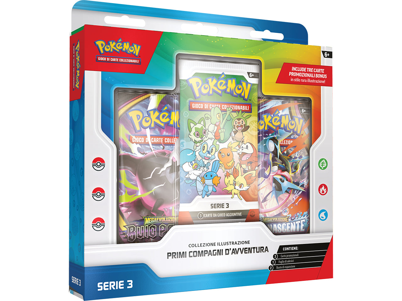 Pokemon collezione illustrata Primi Compagni d'Avventura serie 3 Â£