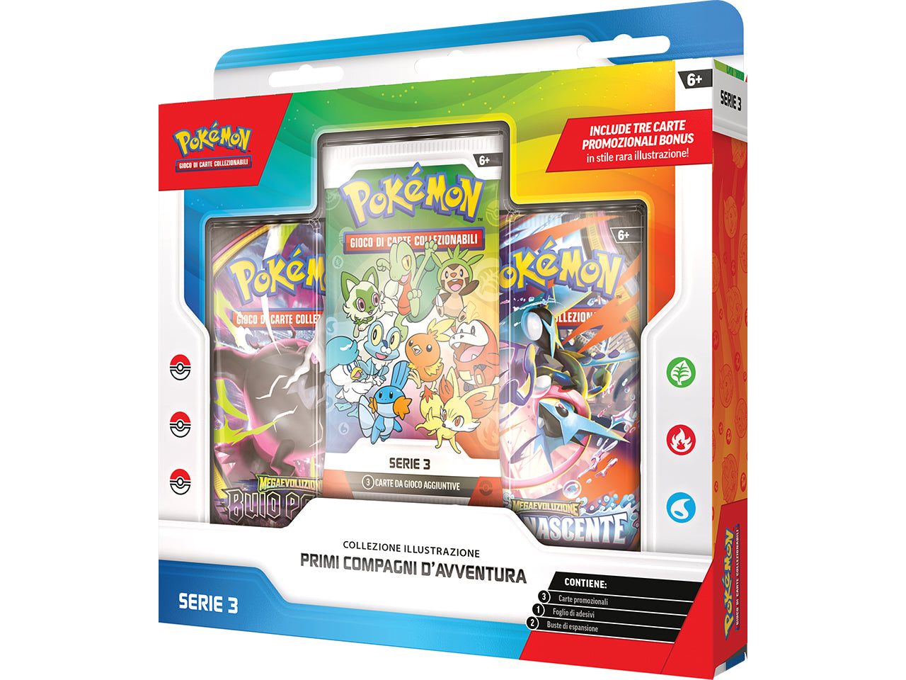 Pokemon collezione illustrata Primi Compagni d'Avventura serie 3 Â£