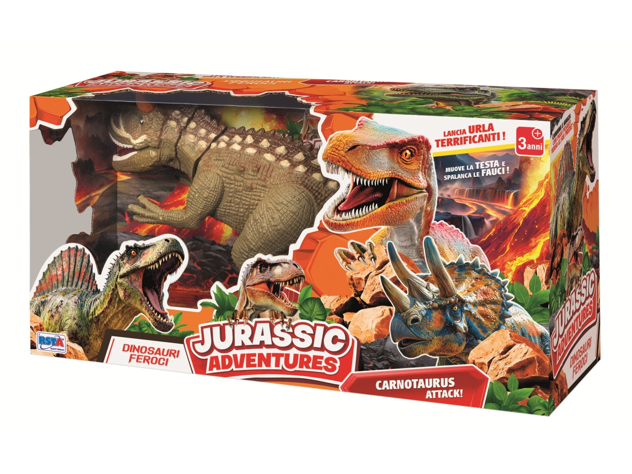 Carnotauro bo jurassic adventures