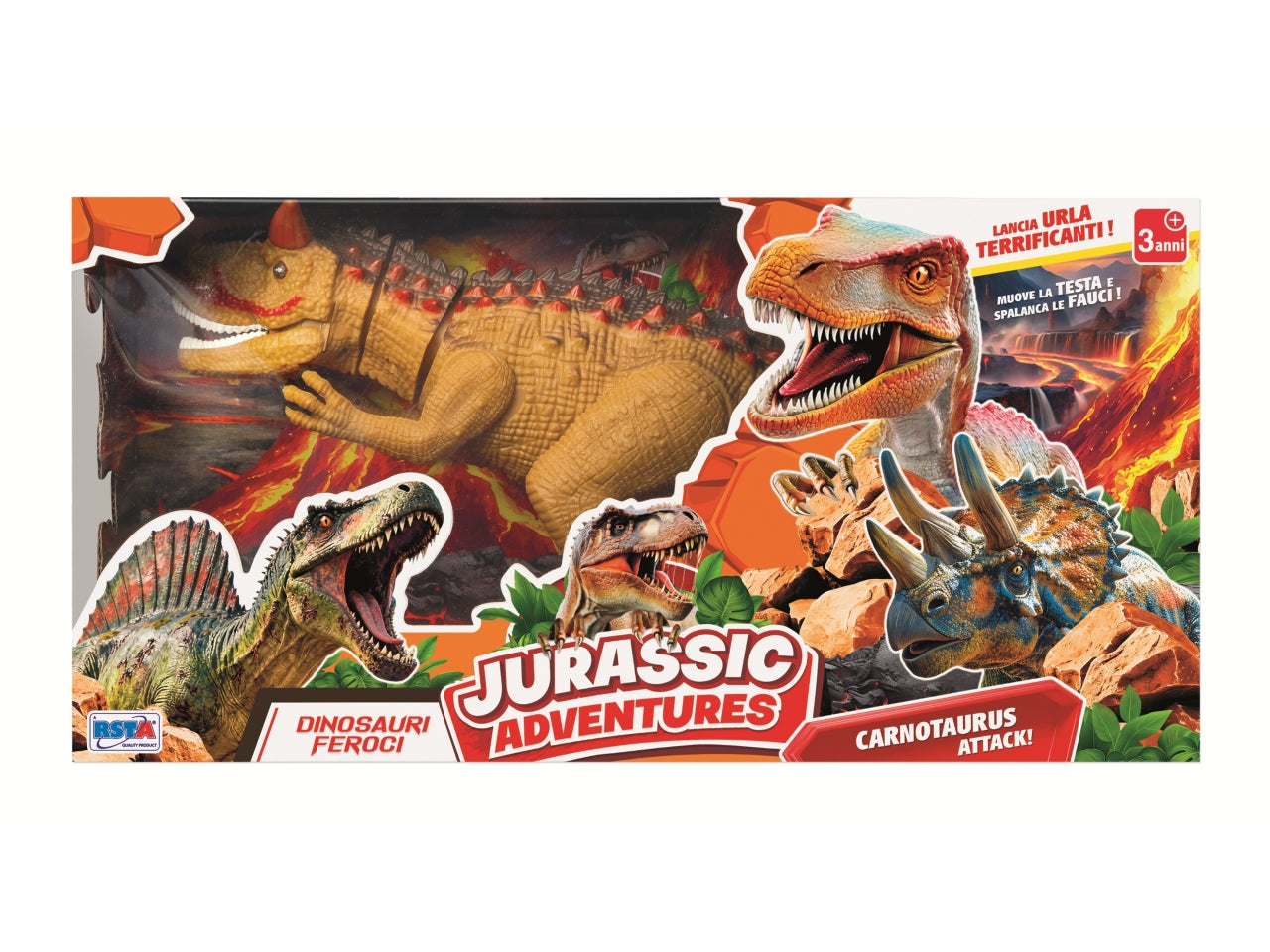 Carnotauro bo jurassic adventures