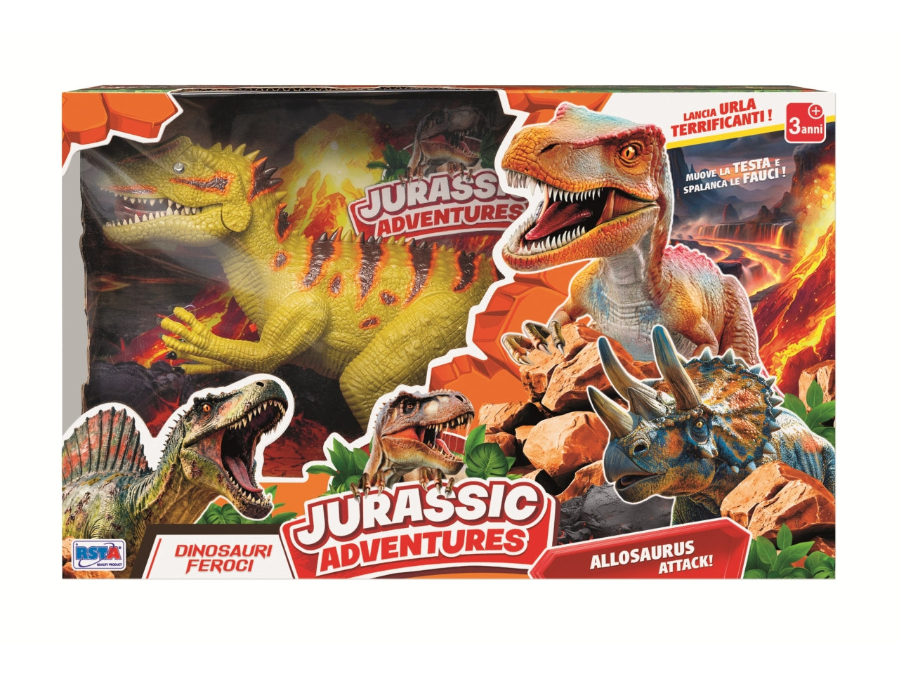 Allosauro bo jurassic adventures