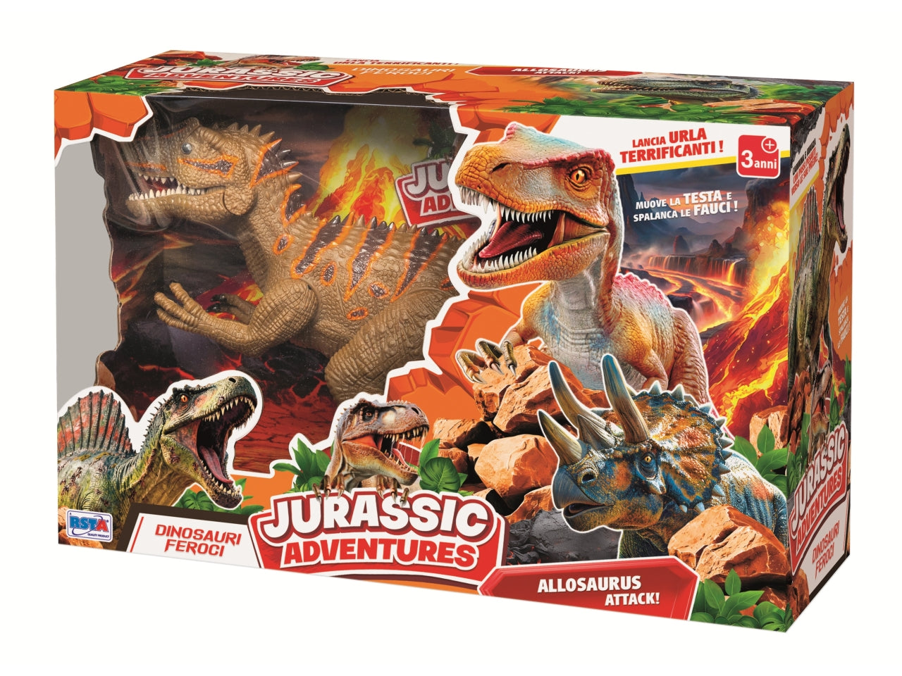 Allosauro bo jurassic adventures