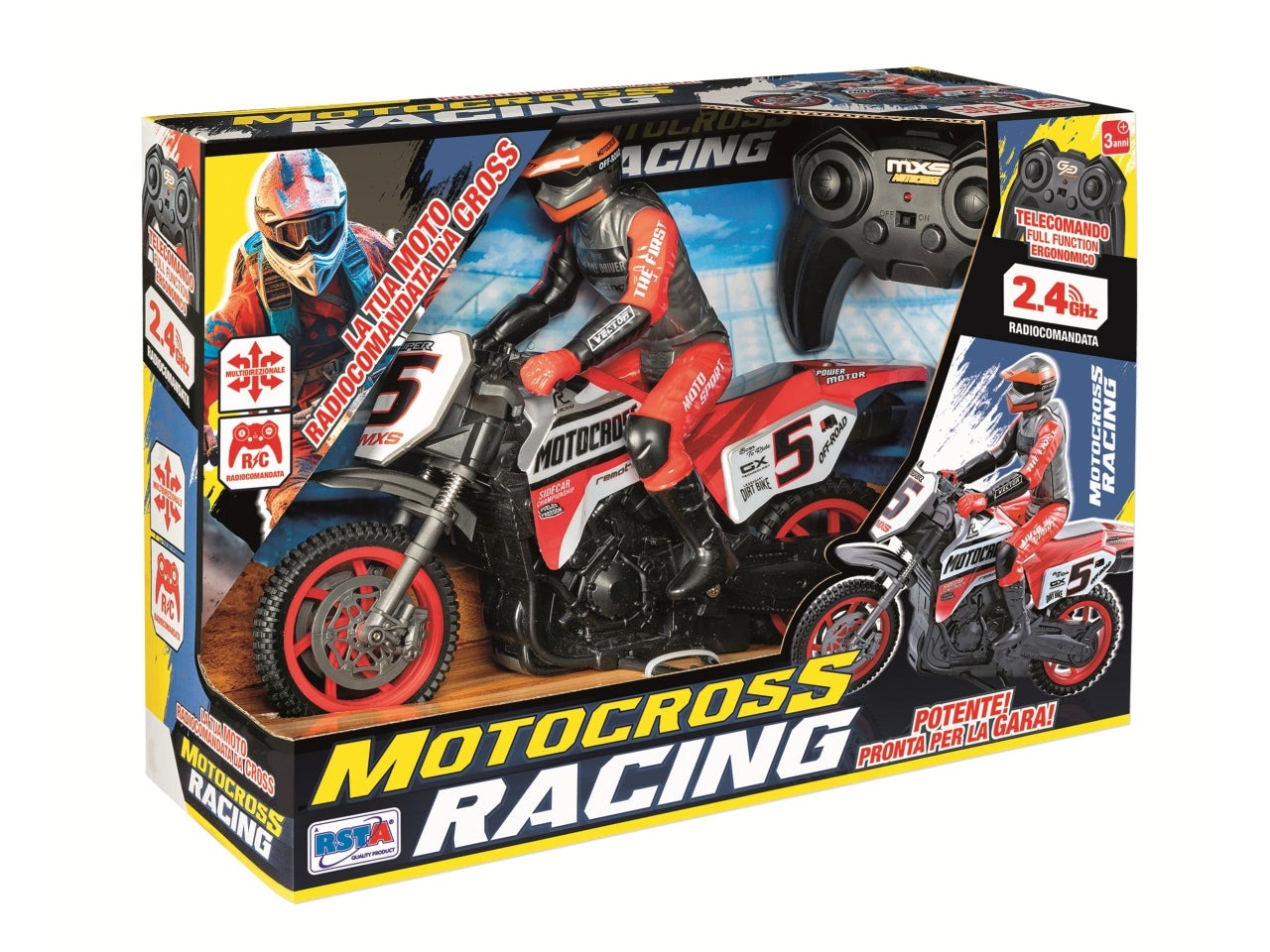 Motocross racing radiocomandata 2,4 ghz