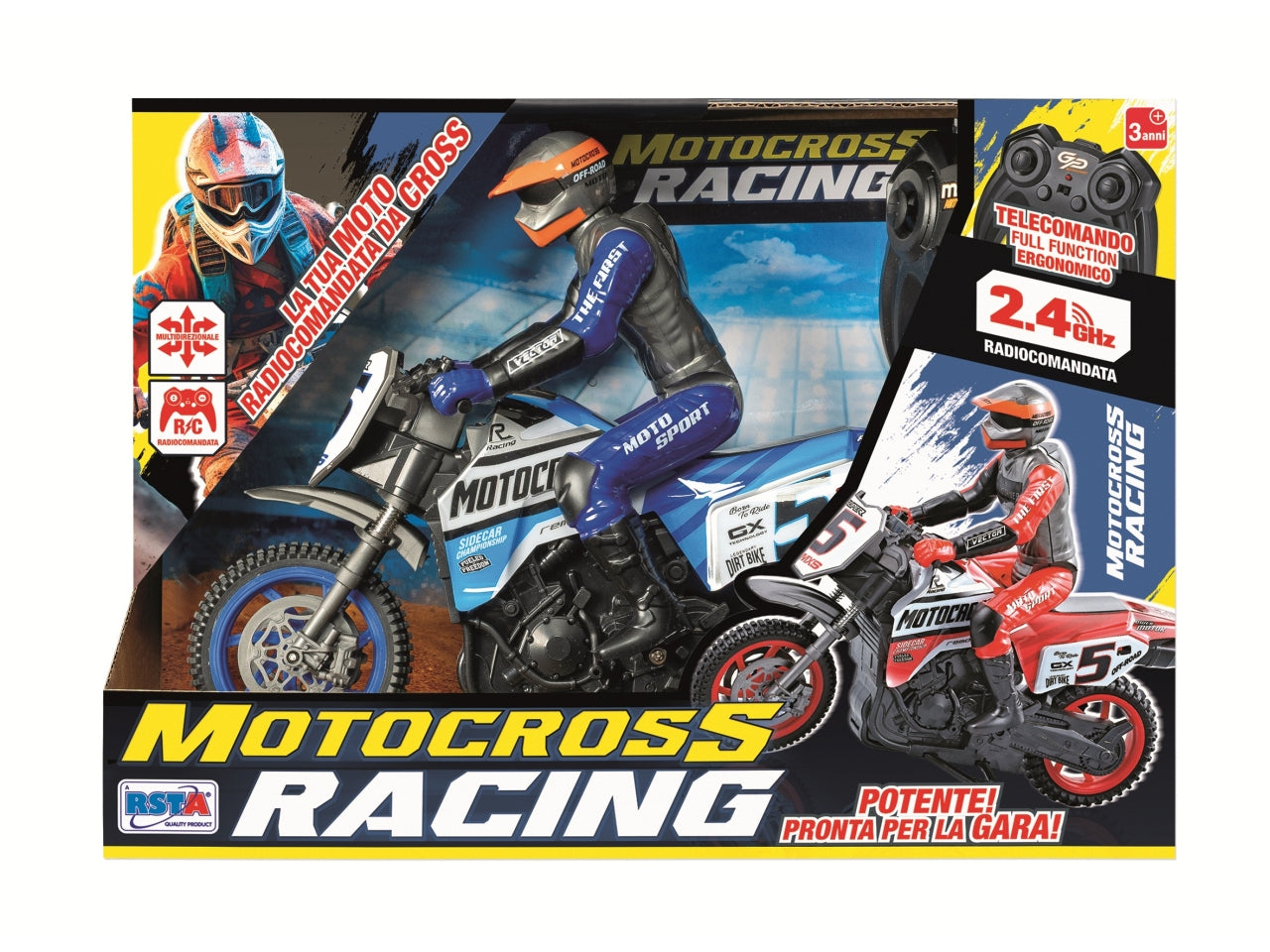 Motocross racing radiocomandata 2,4 ghz