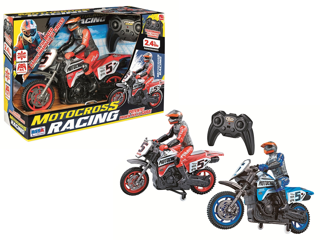 Motocross racing radiocomandata 2,4 ghz