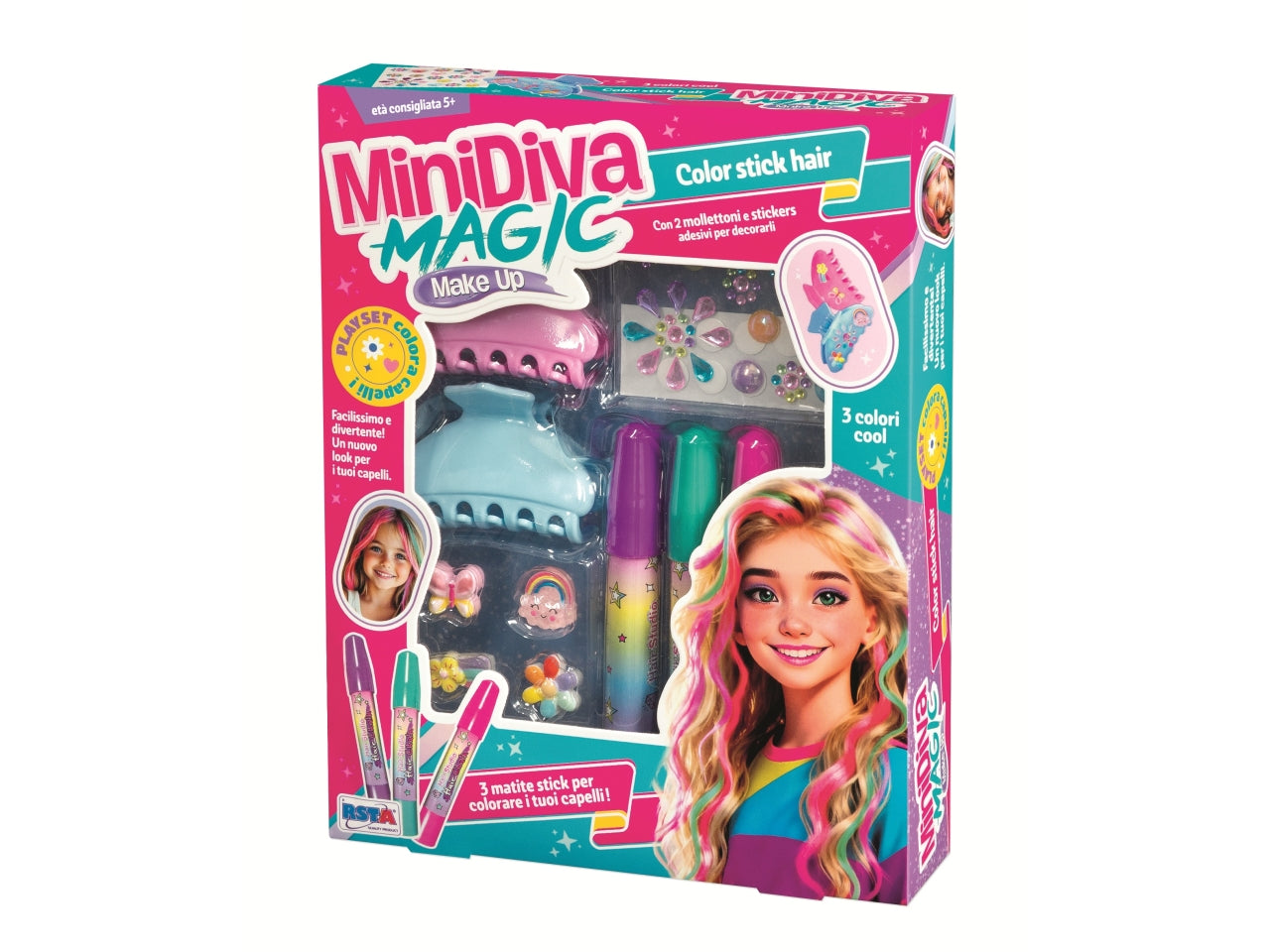 Minidiva magic make up stick colora capelli