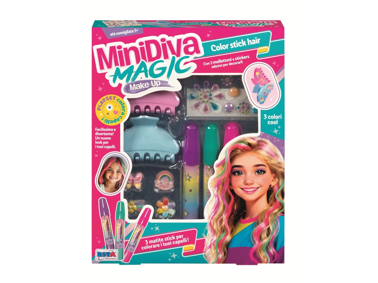Minidiva magic make up stick colora capelli