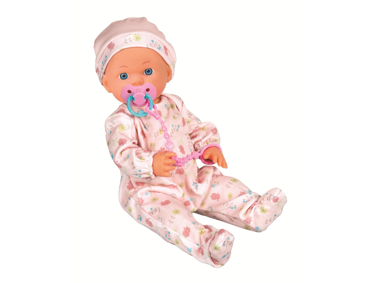Bambola bebe bellissimo 40cm beve e bagna