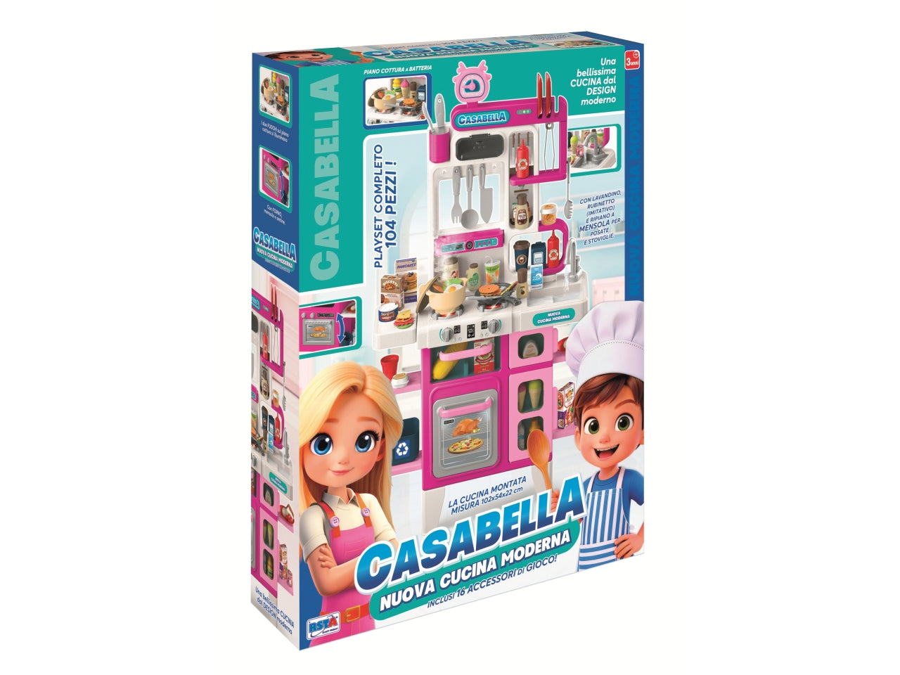 Casabella nuova cucina moderna a batteria