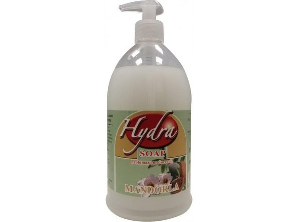 Dolce schiuma sapone liquido con dispenser da 1Lt mandorla $