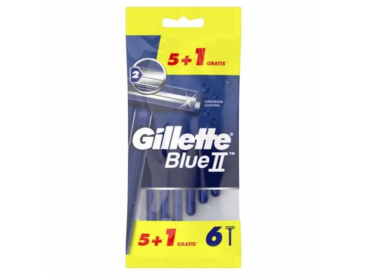 Gillette blue II 5+1pezzi $