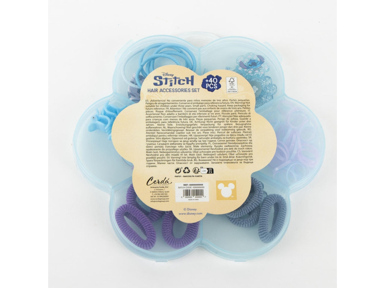 Stitch set bellezza capelli