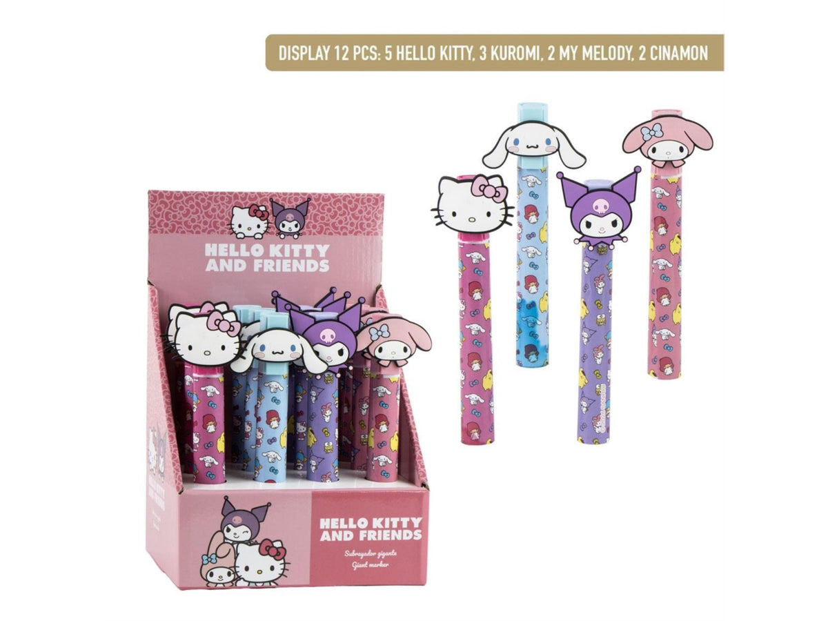 Hello kitty evidenziatore maxi assortiti
