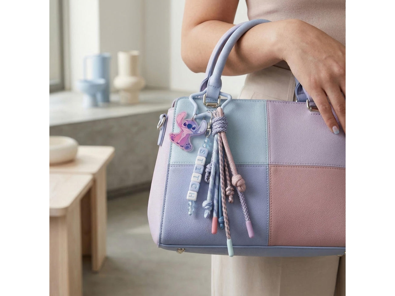 Stitch charm per borsa