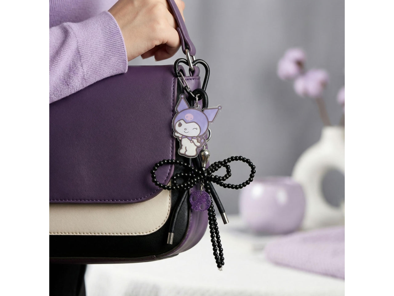 Kuromi charm per borsa