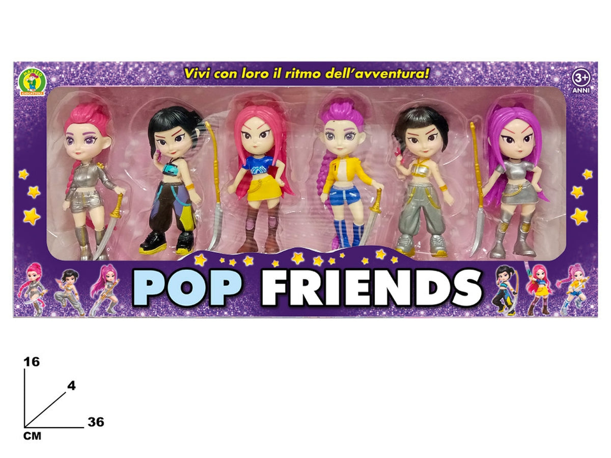 Bambola friends 6 personaggi
