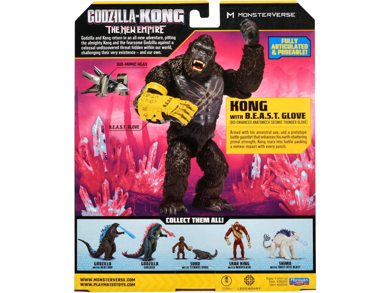 Godzilla monsterverse brace kingkong
