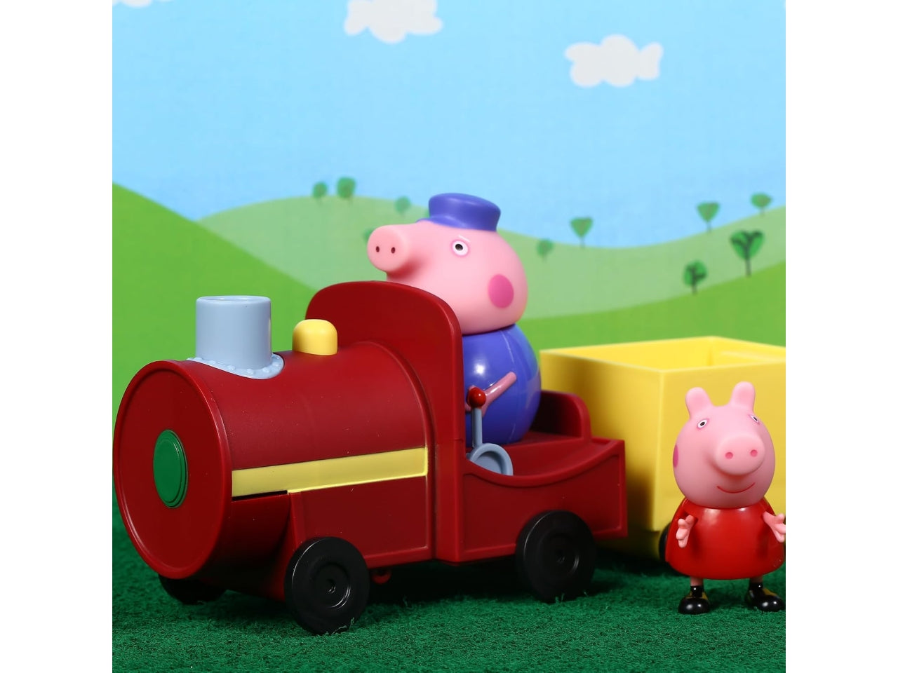Peppa pig grandpa train & carriage