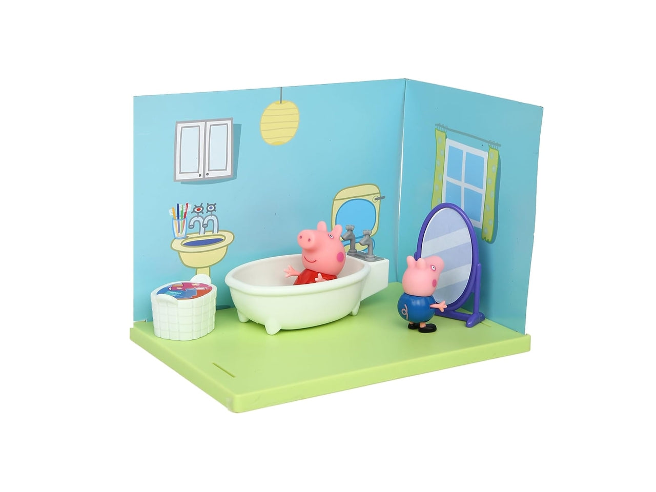 Peppa pig playset bathroom