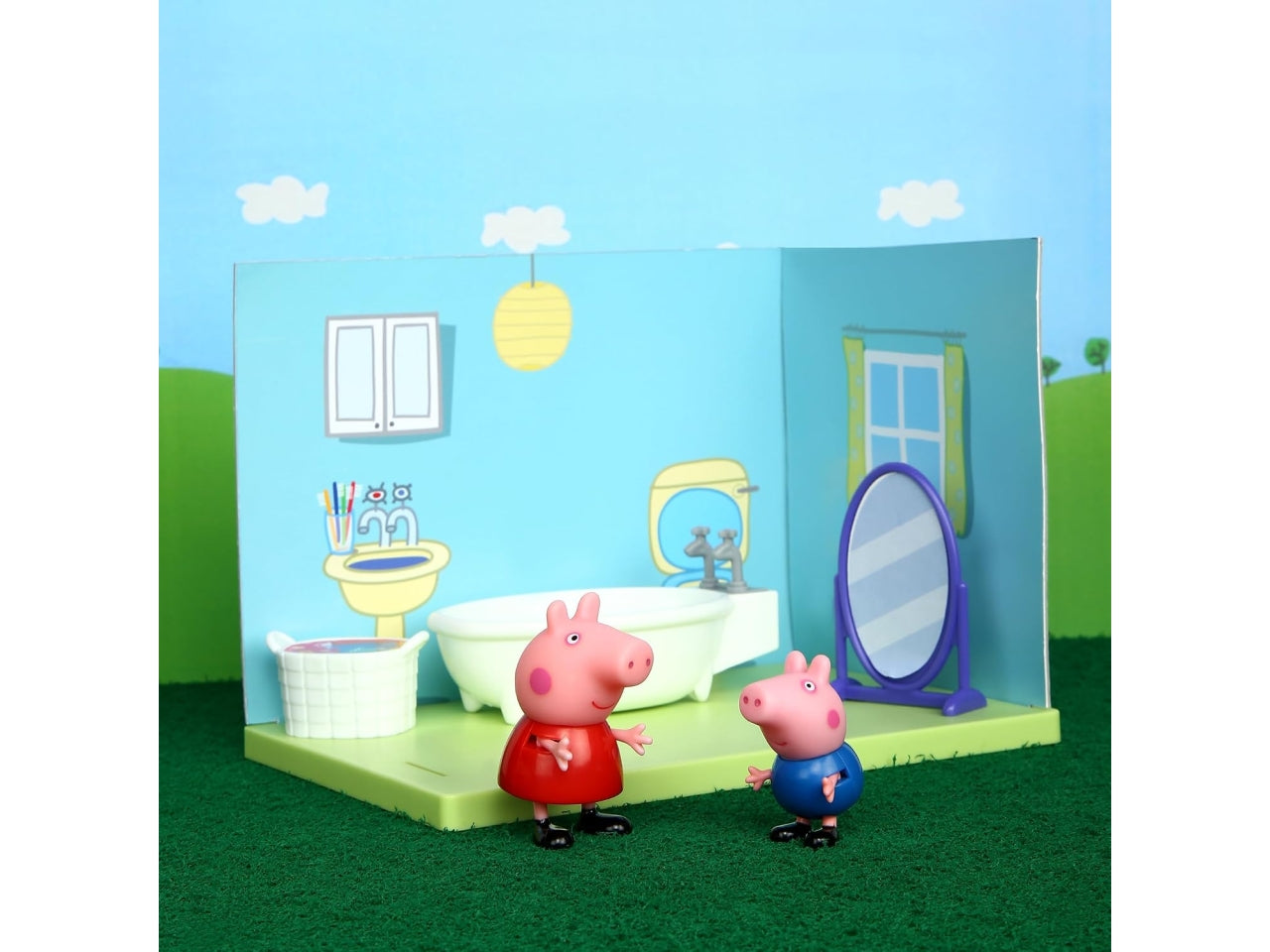 Peppa pig playset bathroom