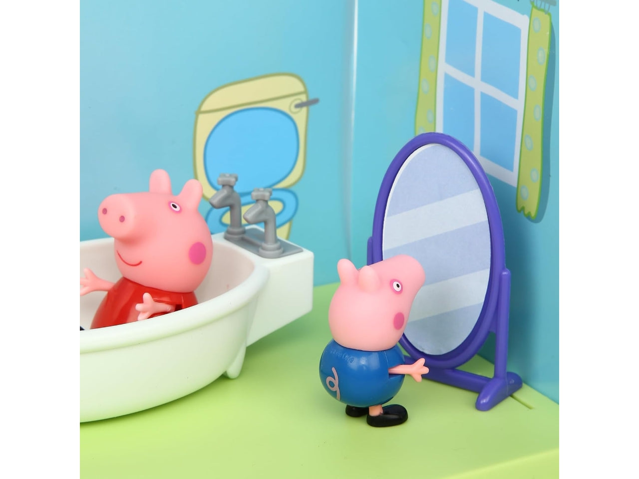 Peppa pig playset bathroom