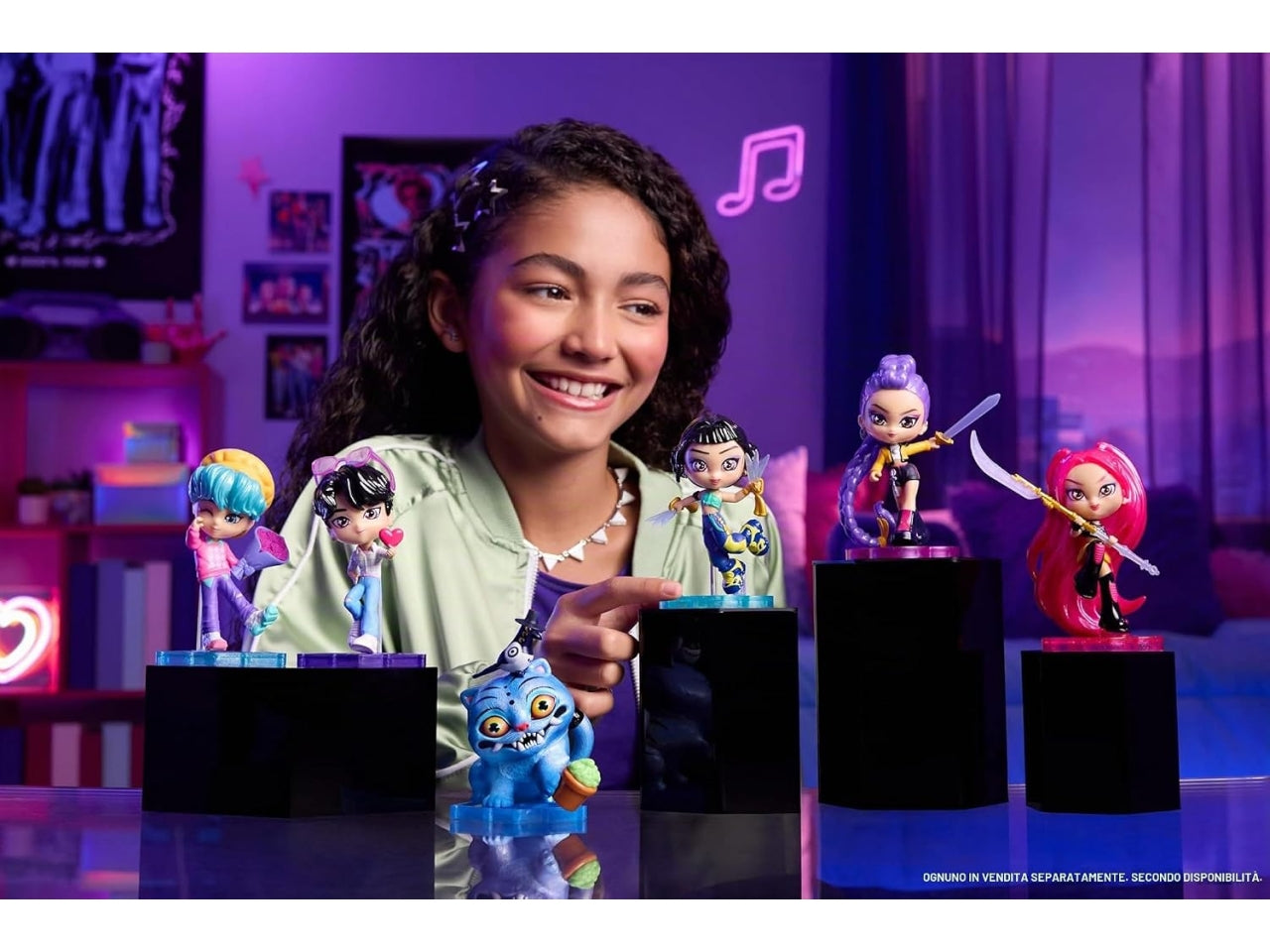 K-pop demon hunters small doll blind assortite Â£