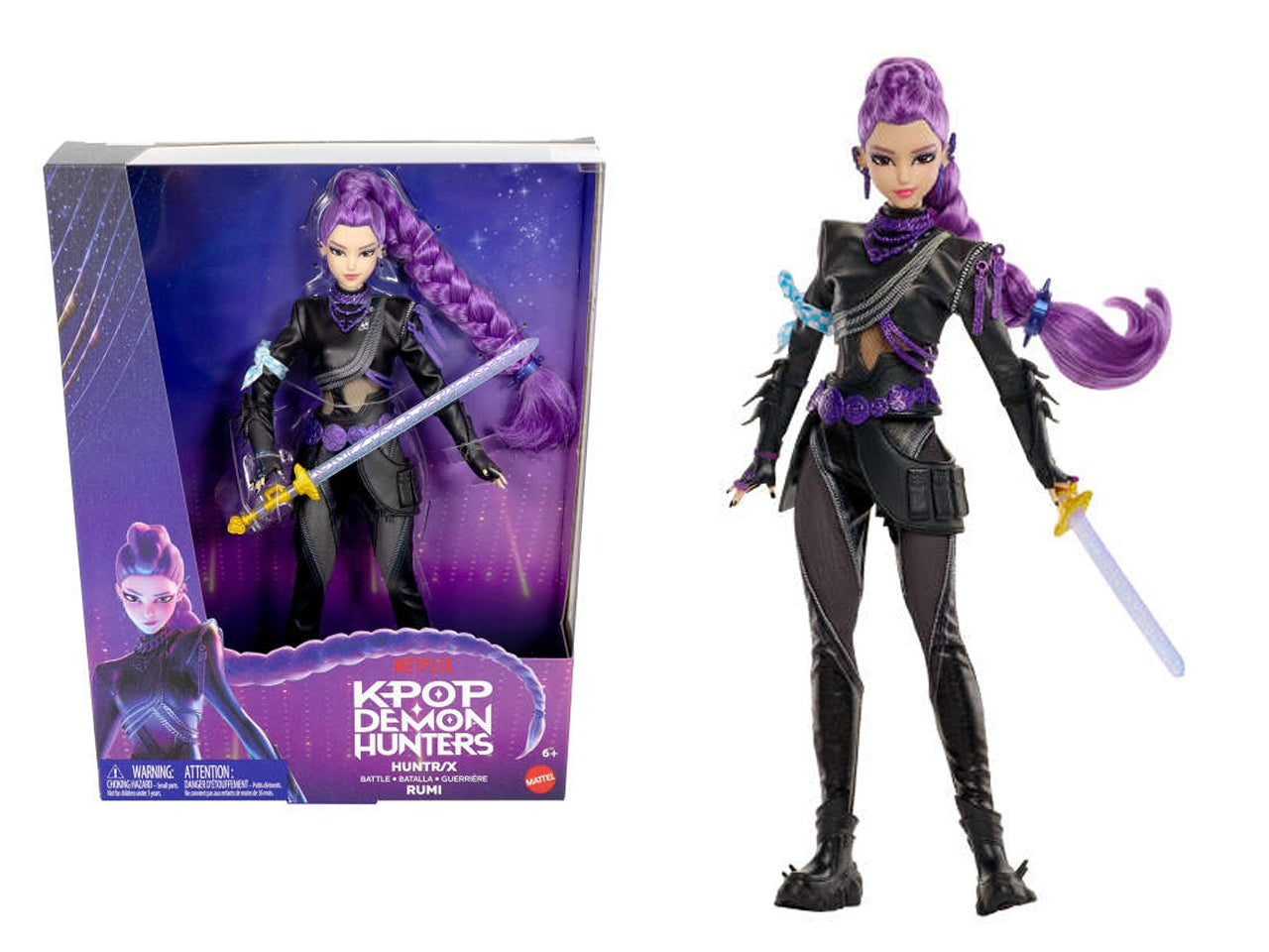 K-pop demon hunters fashion doll rumi deluxe 30cm Â£