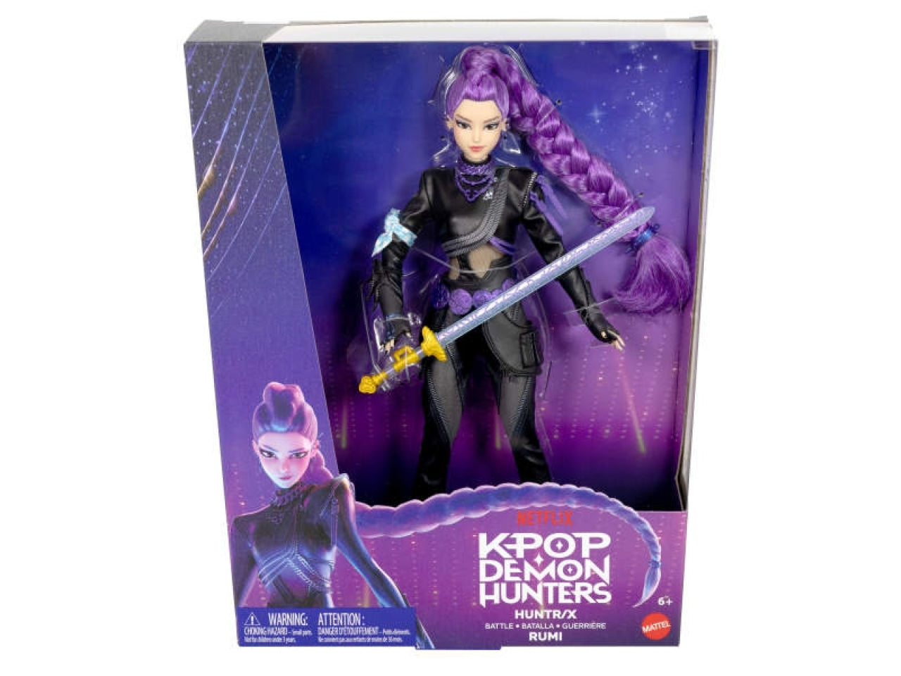 K-pop demon hunters fashion doll rumi deluxe 30cm Â£