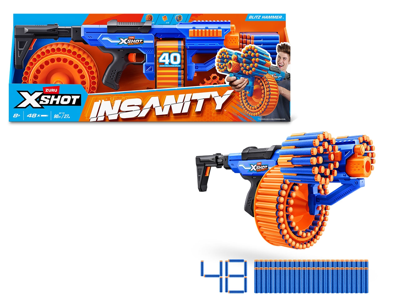 X-shot insanity blitz hammer