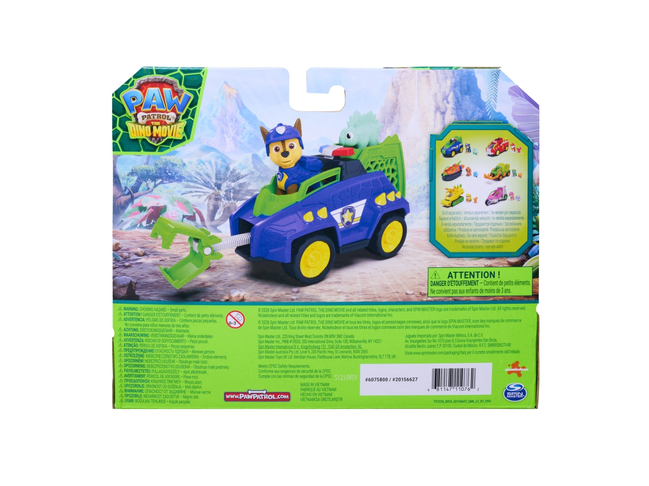 Paw patrol veicolo tematizzato chase