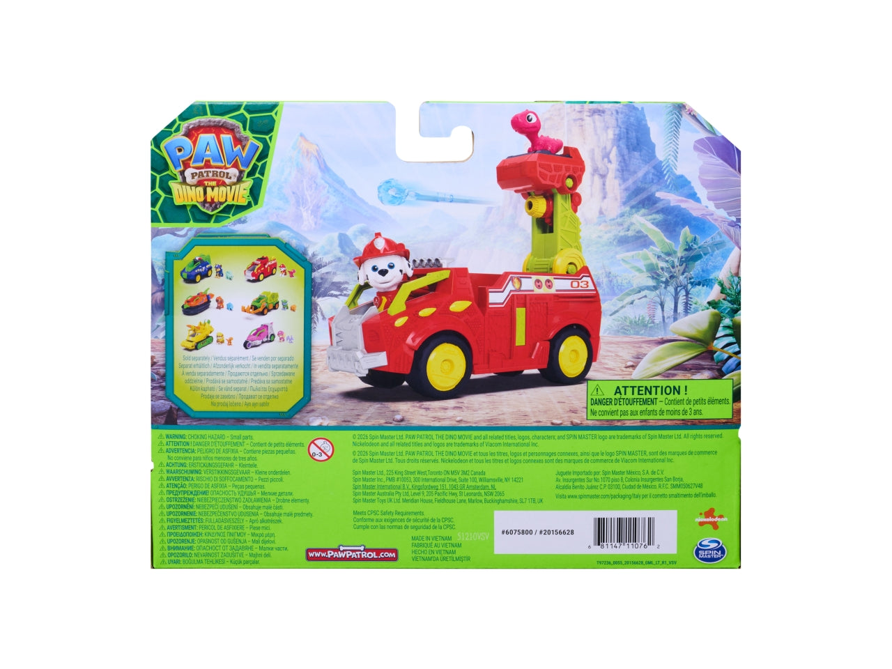 Paw patrol veicolo tematizzato marshall