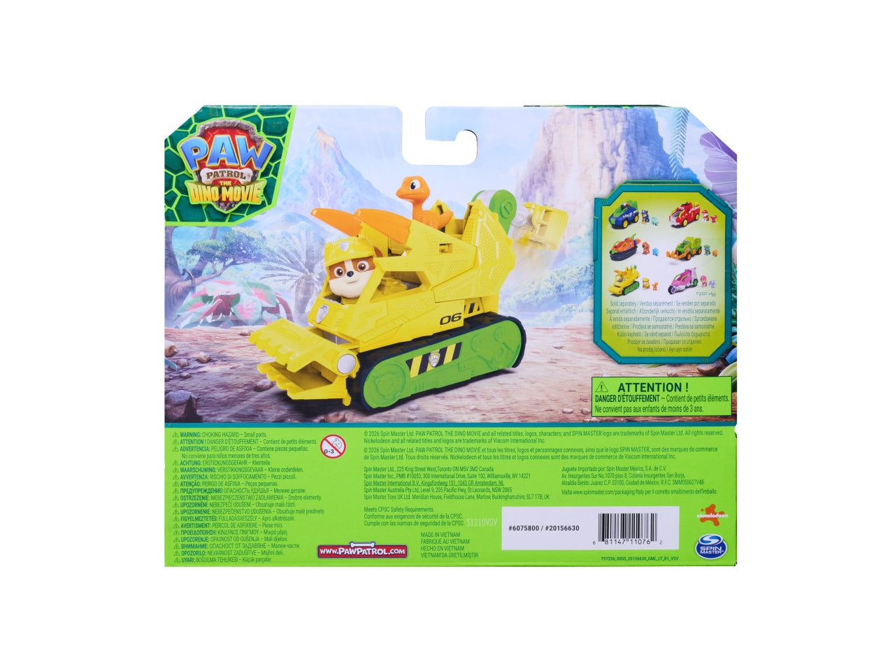Paw patrol veicolo tematizzato rubble