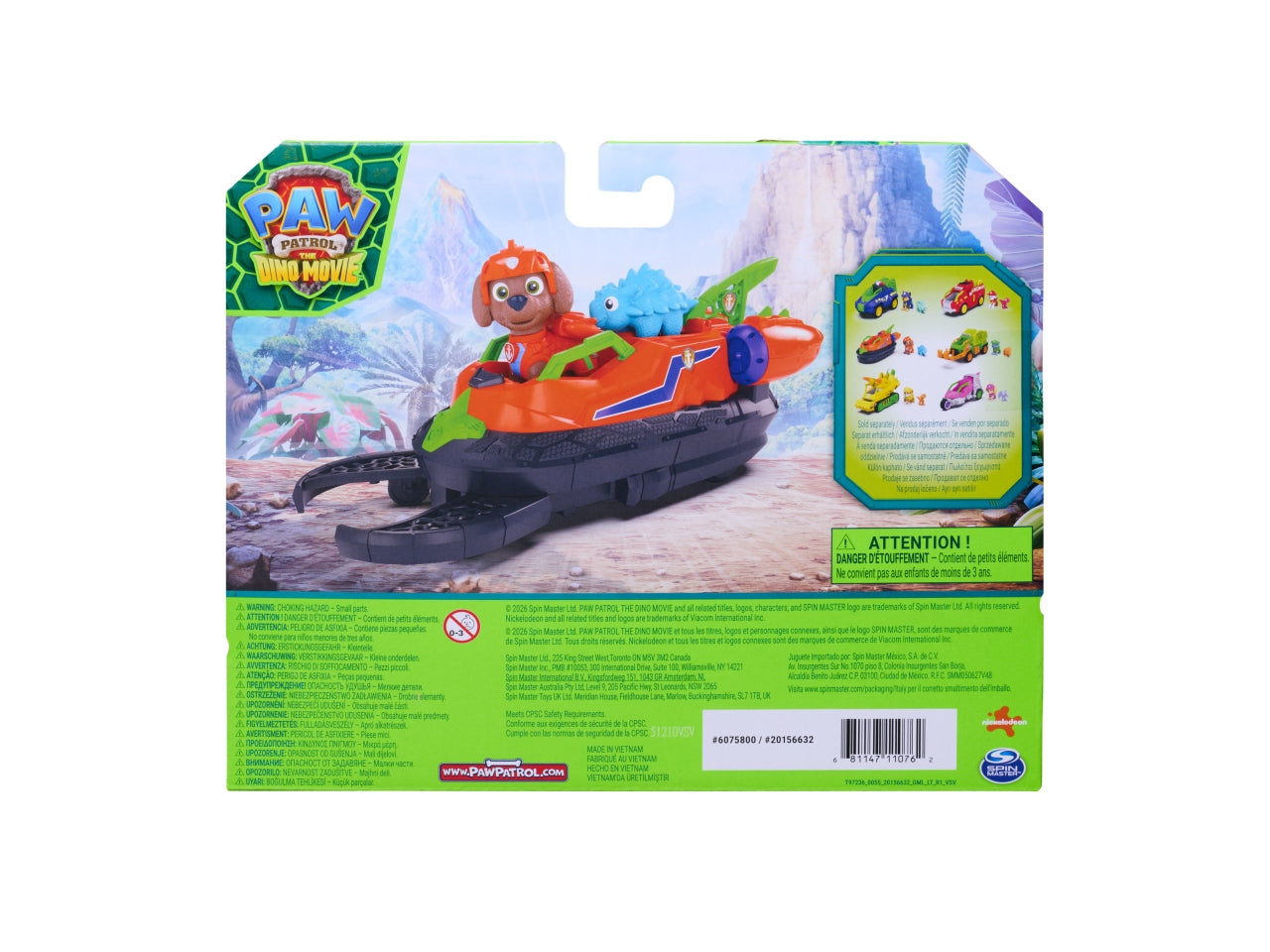 Paw patrol veicolo tematizzato zuma