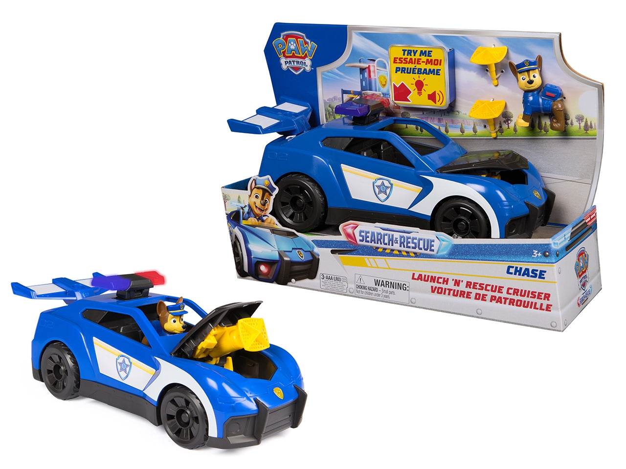 Paw patrol auto polizia chase